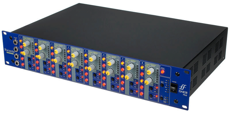 Focusrite ISA-828MK2 Preamplificador de Micrófono de 8 canales ISA-828MK2