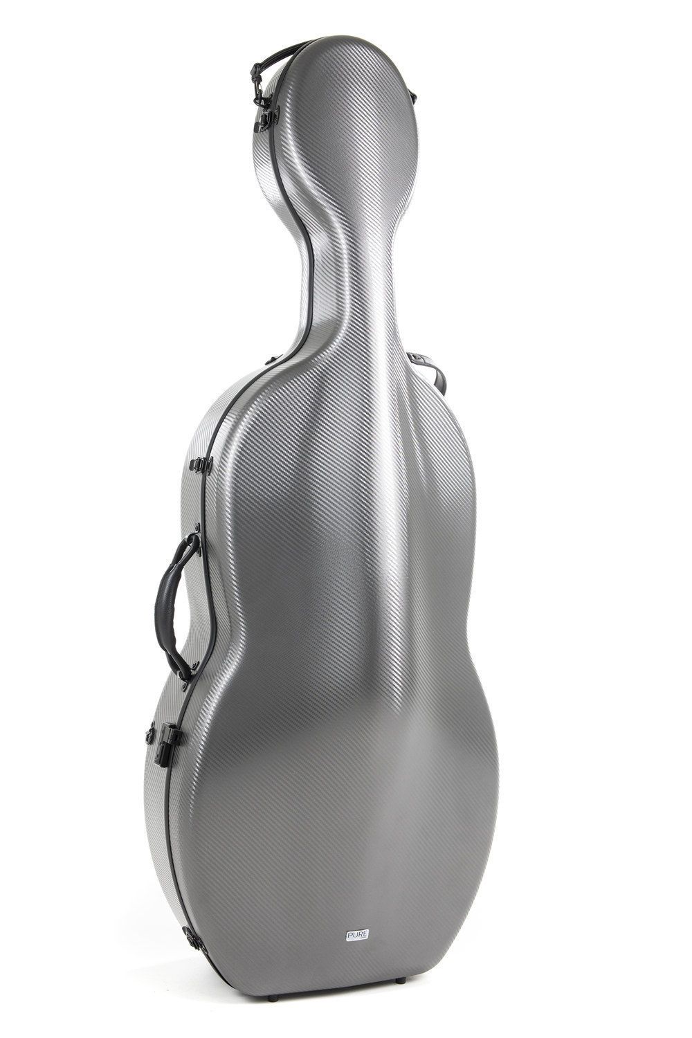 Gewa PS353126 Estuche Cello Policarbonato 4.6 4/4 Gris Rolly PS353126