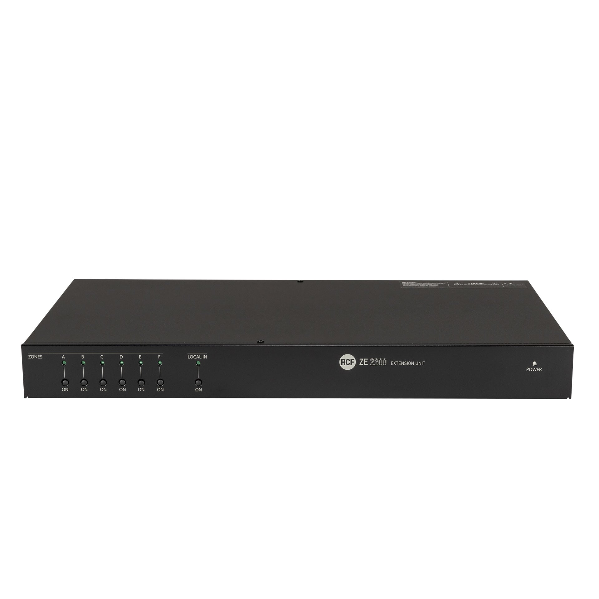 RCF ZE 2200 Unidad Expansión 6 Zonas ZE 2200