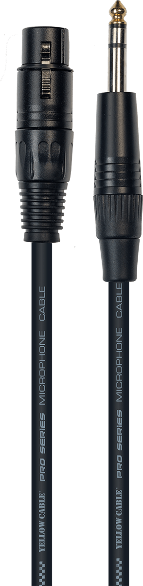Yellow Cable ECO-M05J-S Cable de 5 Metros Jack Macho Simétrico a XLR Hembra ECOM05J-S