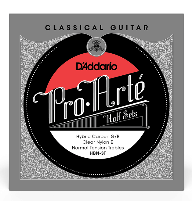 D Addario HBN-3T Cuerda Clasica Medio Conjunto de Agudos de Tensión Normal HBN-3T 
