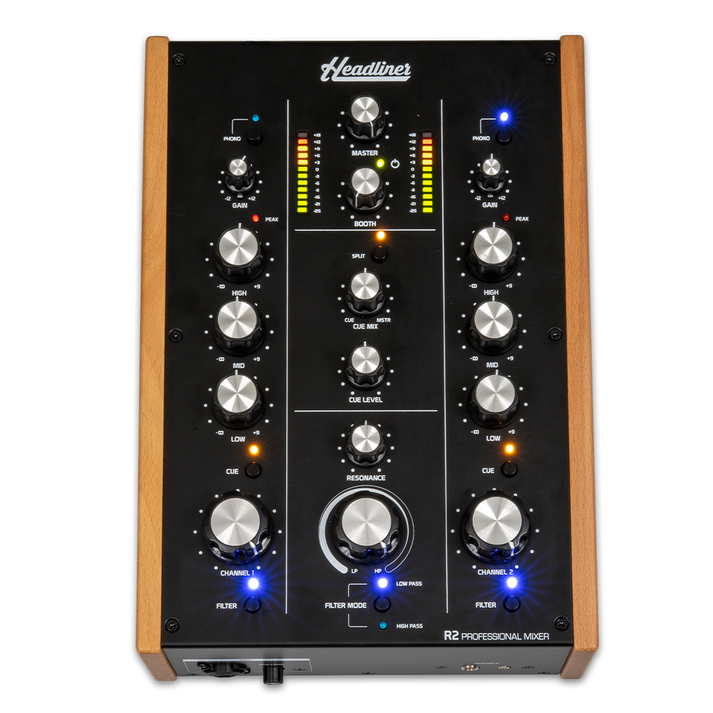 Headliner MEZCLADOR R2 Mixer rotatorio DJ MEZCLADOR R2