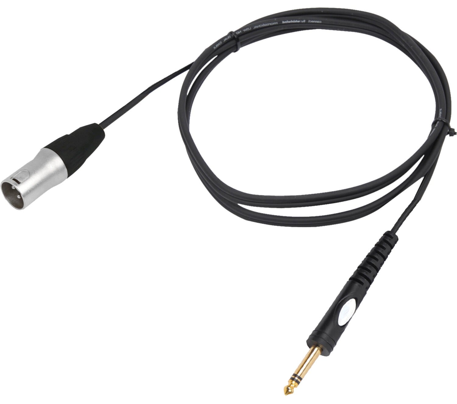 BST XLRM-JACKM-3 Cable XLR Jack 3m BALANCED LEAD XLR-M / JACK-M 3M