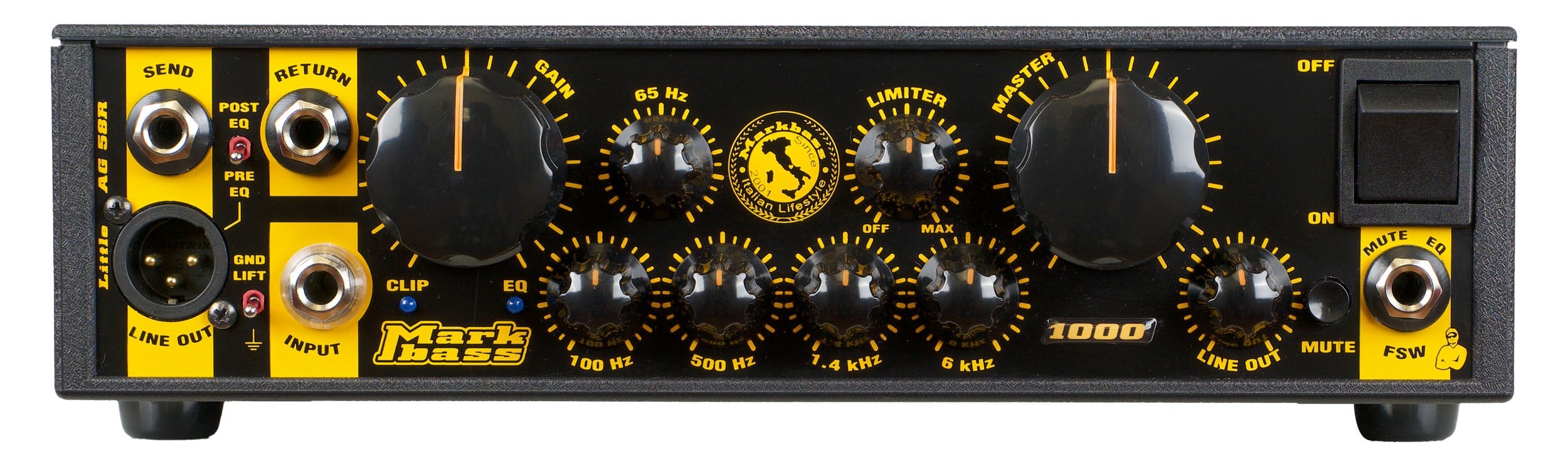 MarkBass Little AG 1000 58R Cabezal Bajo Little AG 1000 58R