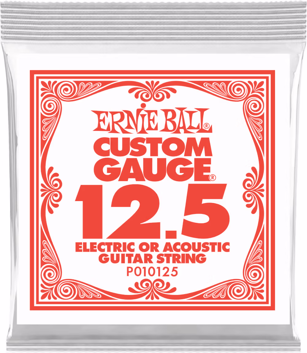 ERNIE BALL Cuerda Eléctrica Slinky Plana - 012.5 CEB010125