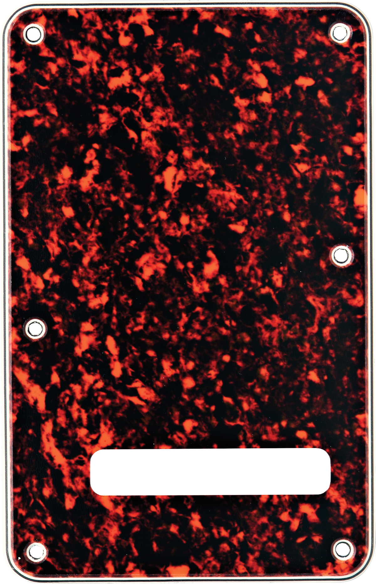 Fender Backplate, Stratocaster, Brown Tortoise Shell, 4-Ply Backplate, Stratocaster®, Brown Tortoise Shell, 4-