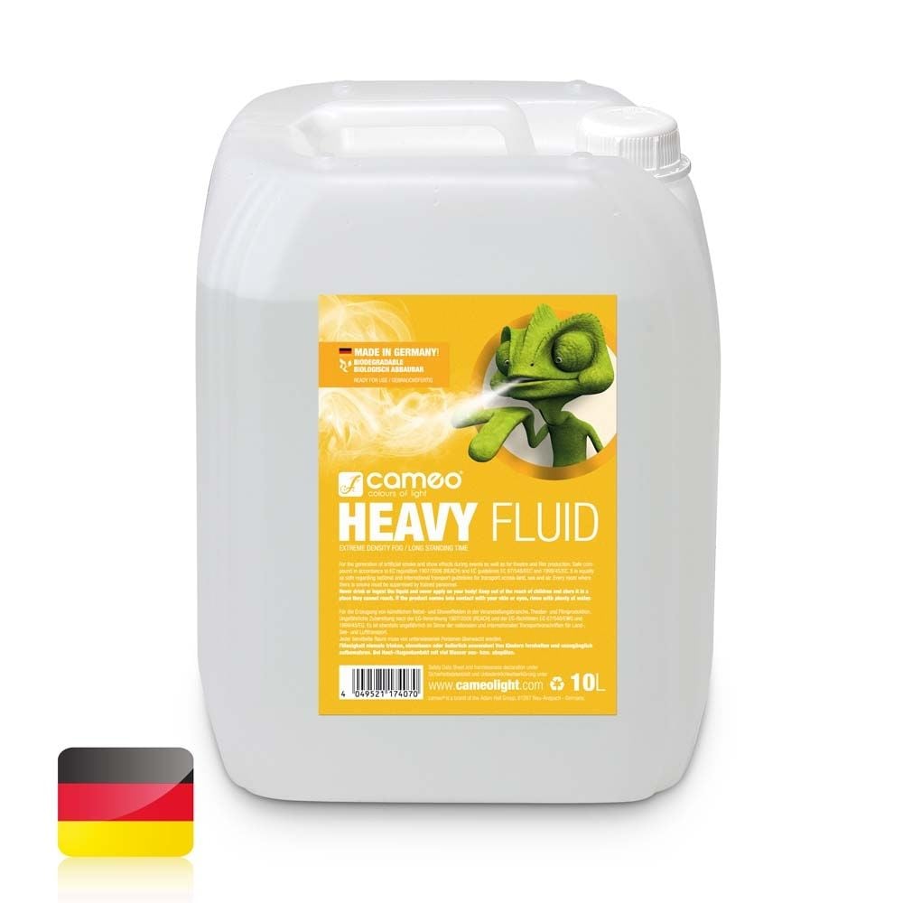 Cameo HEAVY FLUID 10L Liquido Maquina Humo HEAVY FLUID 10L  Liquido Maquina Humo