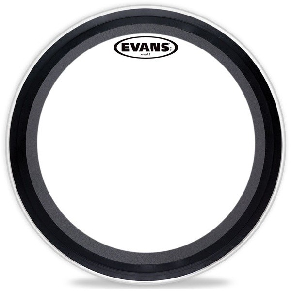 Evans 24 EMAD 2 Clear Parche de Bombo BD24EMAD2 24 EMAD 2 Clear