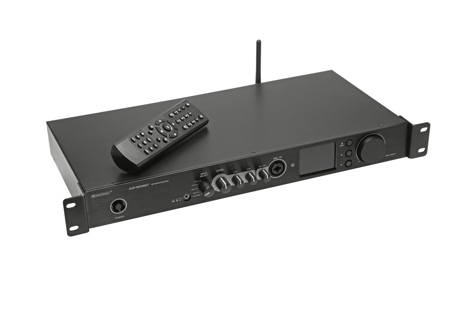Omnitronic DJP-900NET Amplificador Clase D con Radio por Internet DJP-900NET