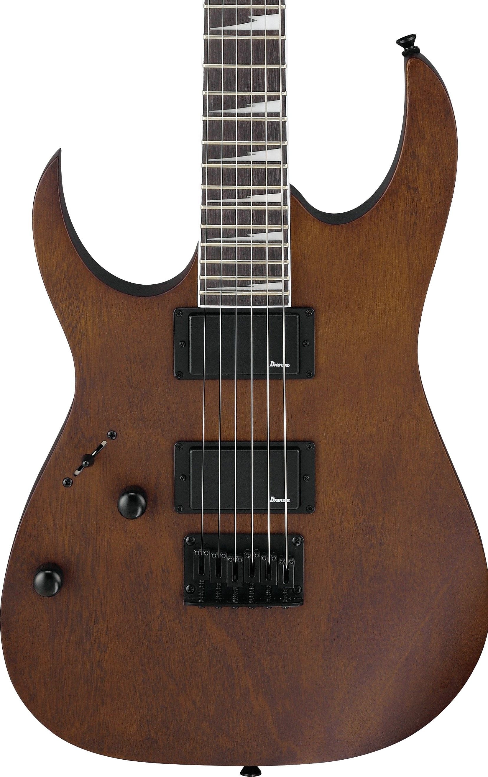 Ibanez GRG121DXLWNF Guitarra Eléctrica Walnut Flat para Zurdo GRG121DXL-WNF