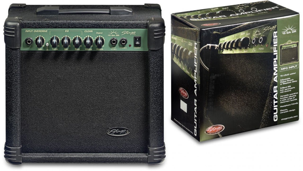 Stagg 15 GA DR EU Amplificador Guitarra 15W RMS 15 GA DR EU