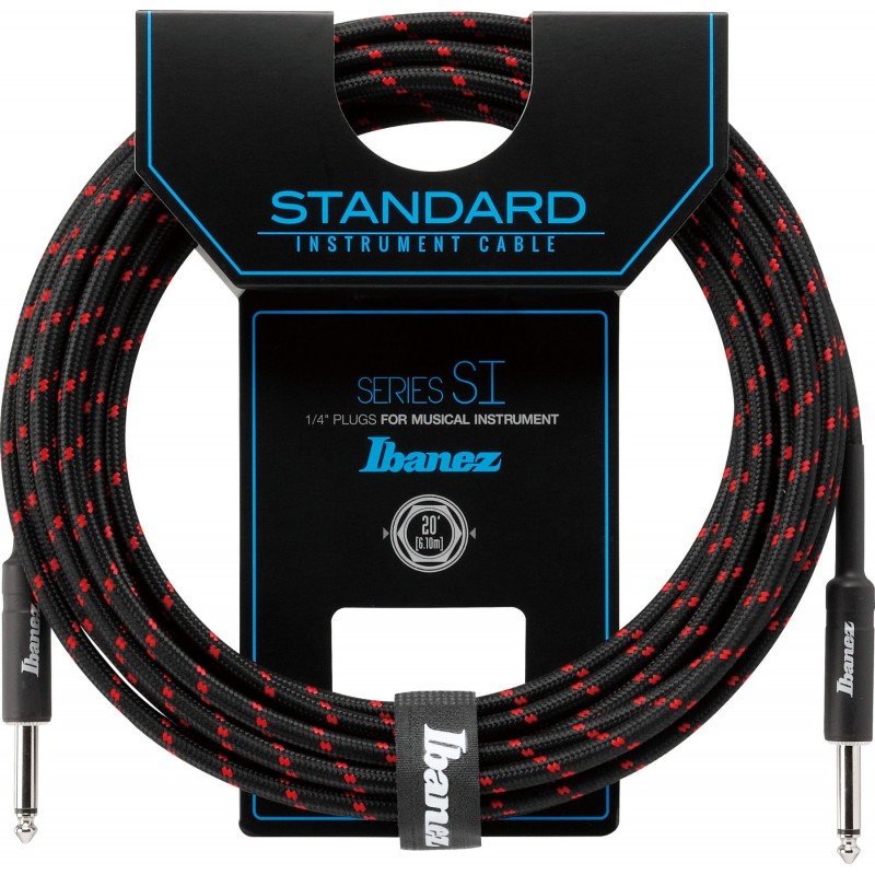 Ibanez SI20-BW Cable Guitarra 6 metros SI20-BW