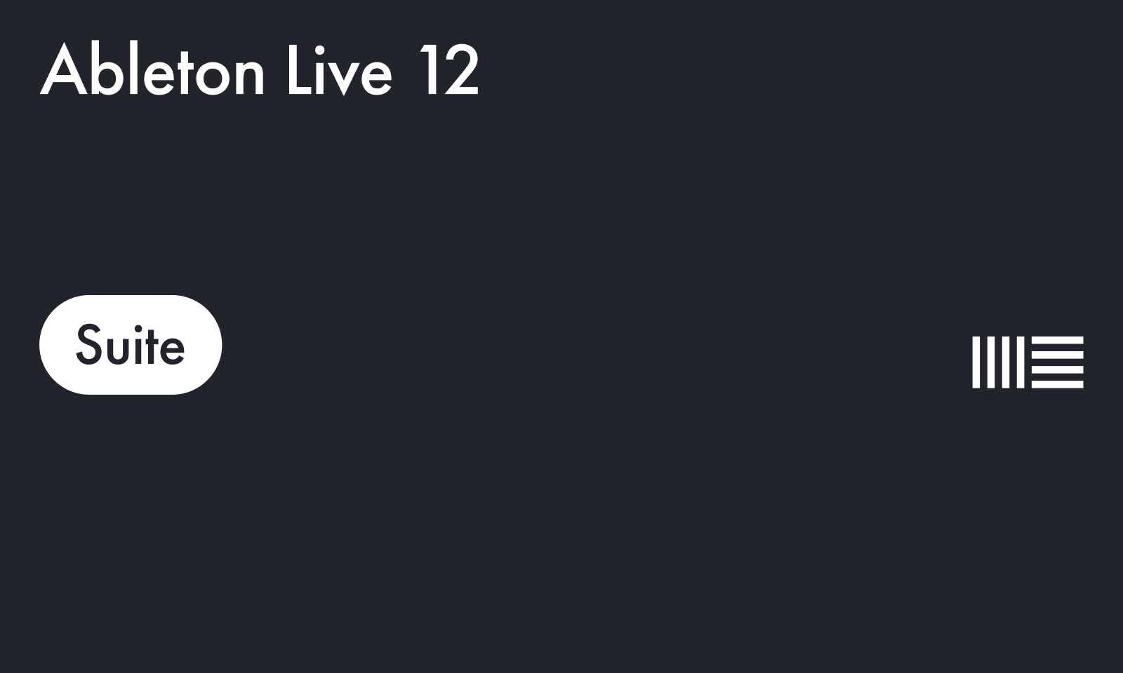 ABLETON Live 12 Suite Descarga Software de Producción Musical Live 12 Suite