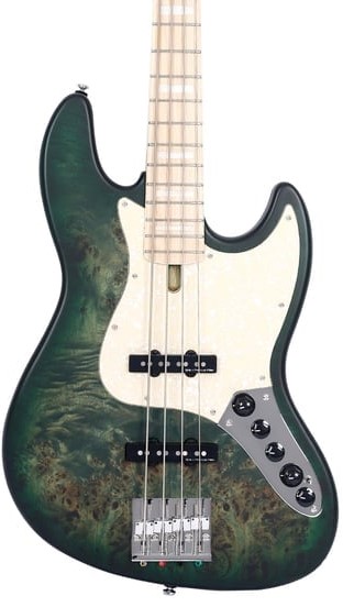 Marcus Miller V7 Swamp Ash-4 Reissue Trans Green Satin Bajo Eléctrico V7 SWAMP ASH-4 REISSUE TRANS GREEN SATIN