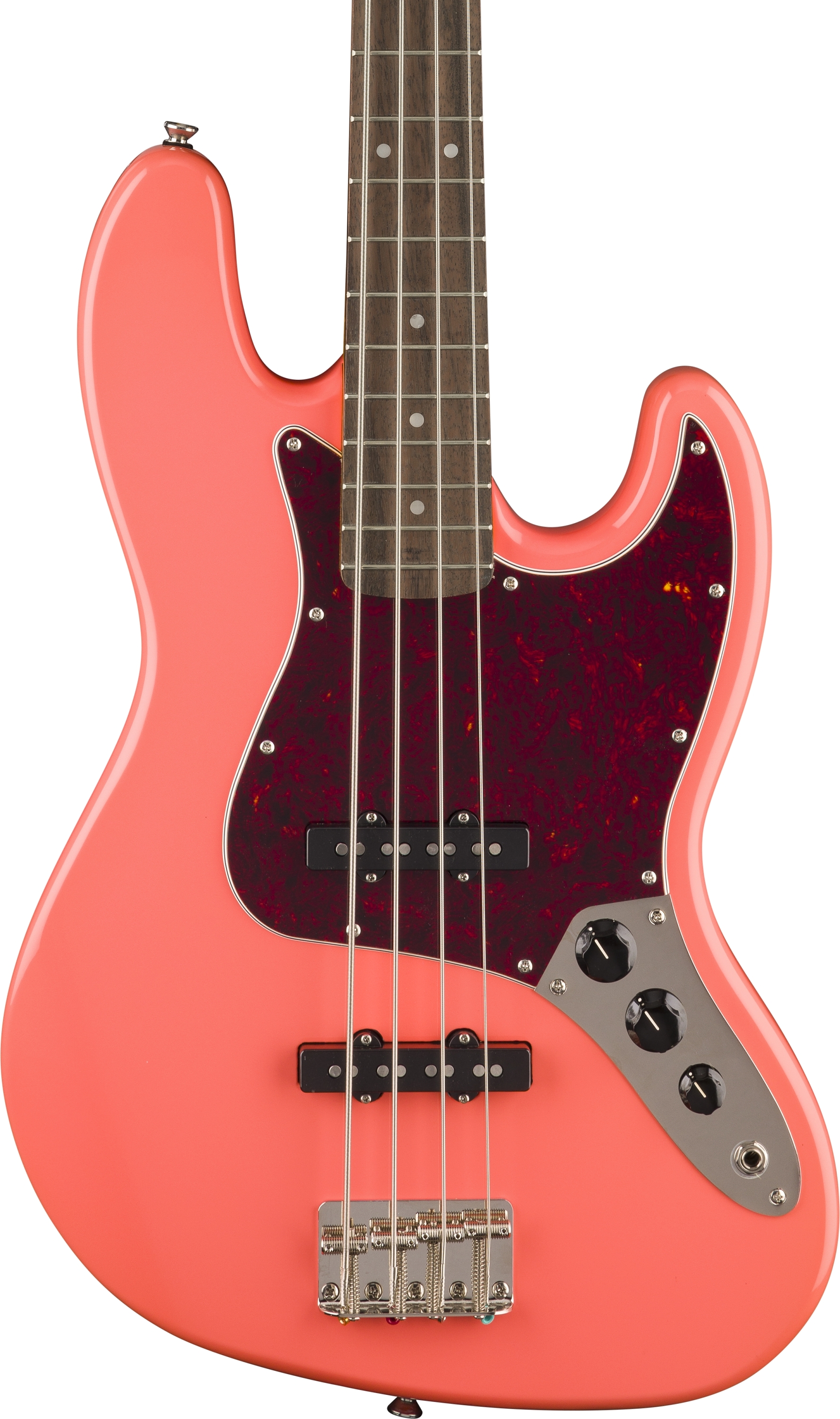 Squier by Fender Classic Vibe 60s Jazz Bass LF Tahitian Coral Bajo Eléctrico Classic Vibe 60s Jazz Bass LF Tahitian Coral