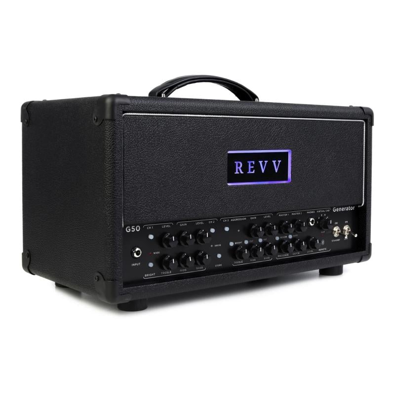 Revv G50 50/10-watt Tube Head – Black RV-G50