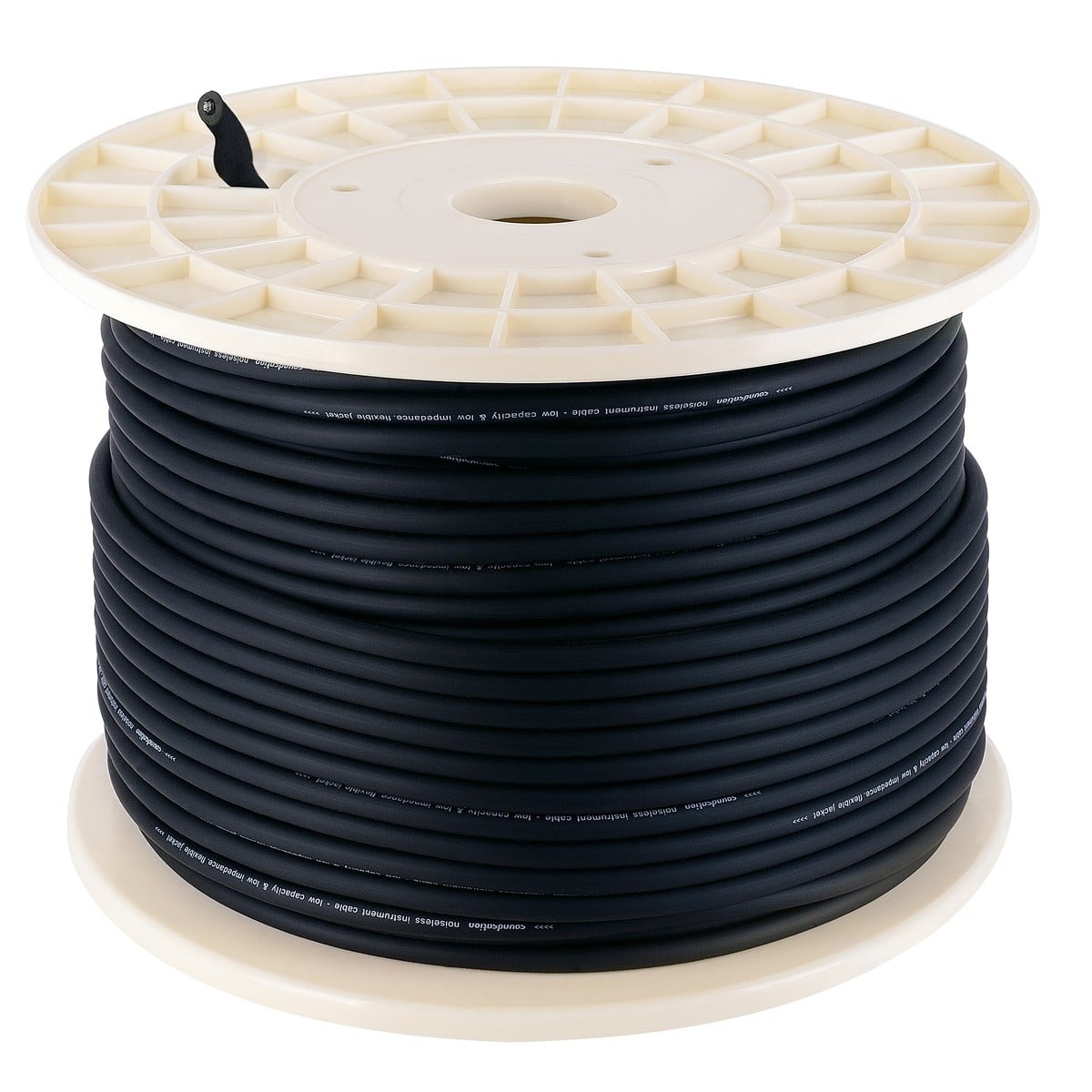 Soundsation Carrete de cable de instrumentación no balanceado Wiremaster WM-IC100 WM-IC100B