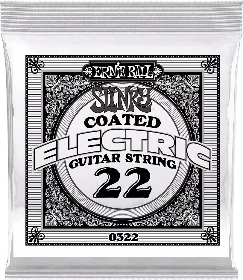 ERNIE BALL Cuerda Eléctrica Slinky Rps Coated Titanium Entorchada 022 CEB0322