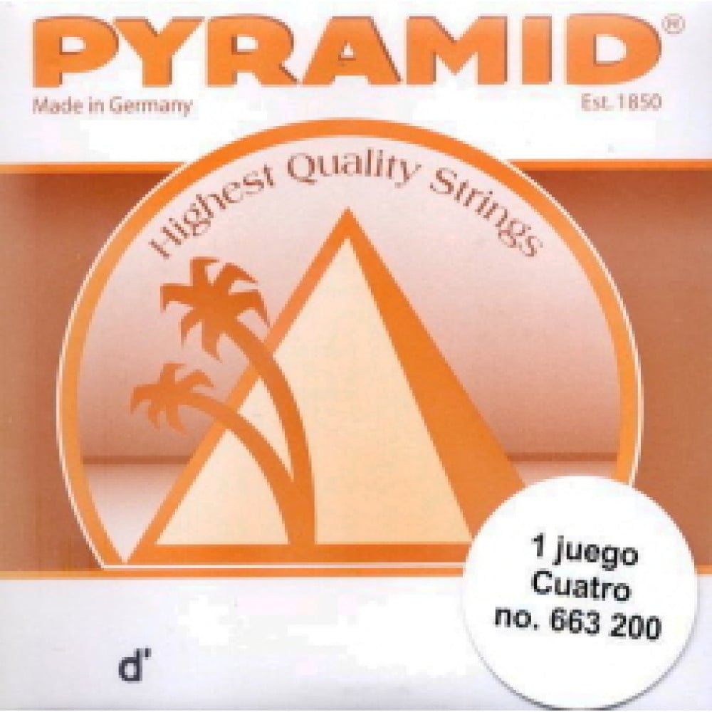 Pyramid Juego Cuerdas Pyramid Cuatro Venezolano 663200 663200