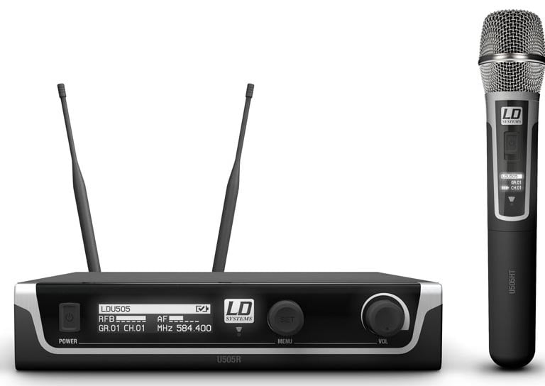 LD SYTEMS U505 HHC Sistema inalámbrico con Micrófono de Mano U505 HHC