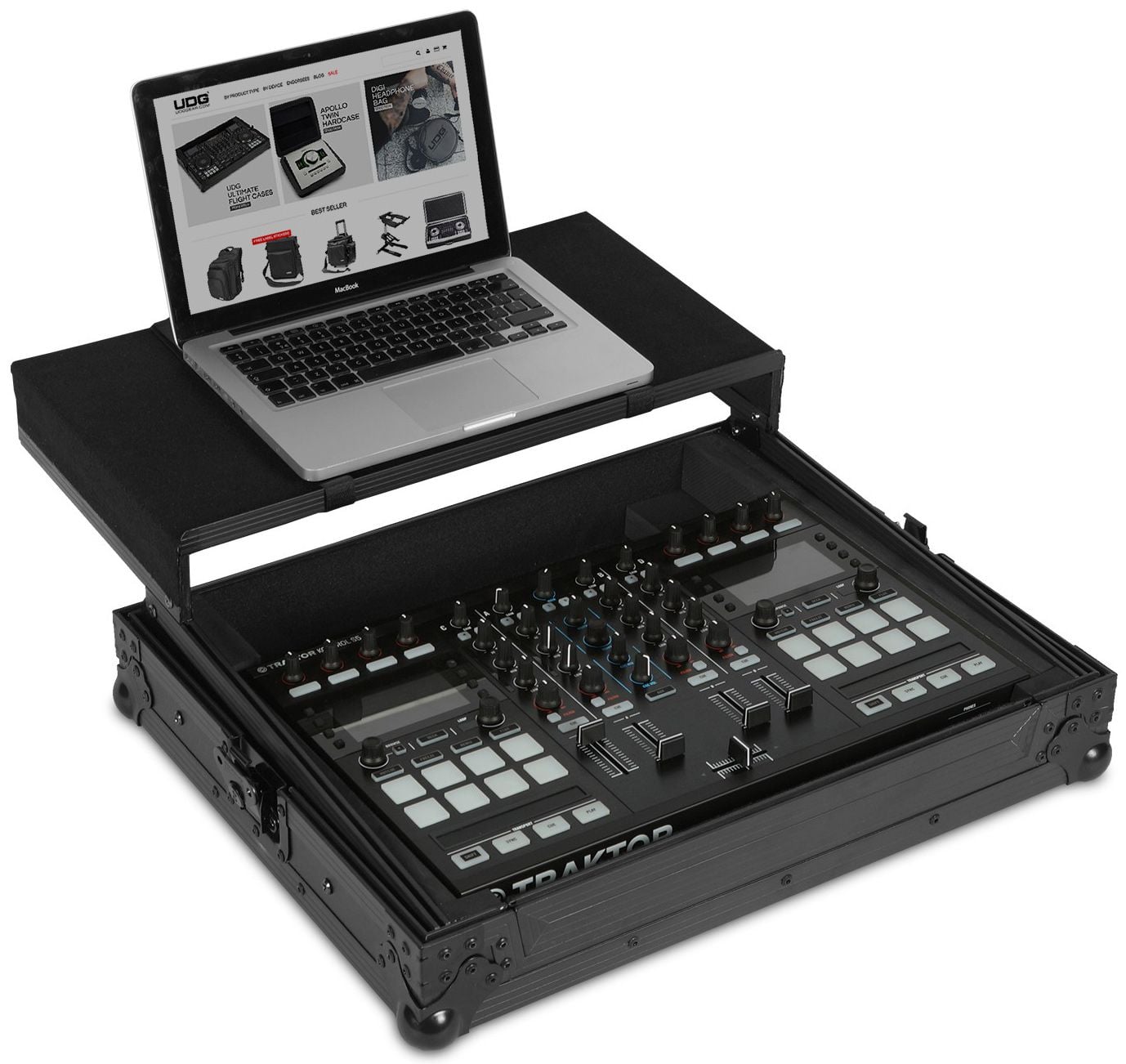 Udg U91019BL Flight Case Multi Format XL Black Plus U91019BL