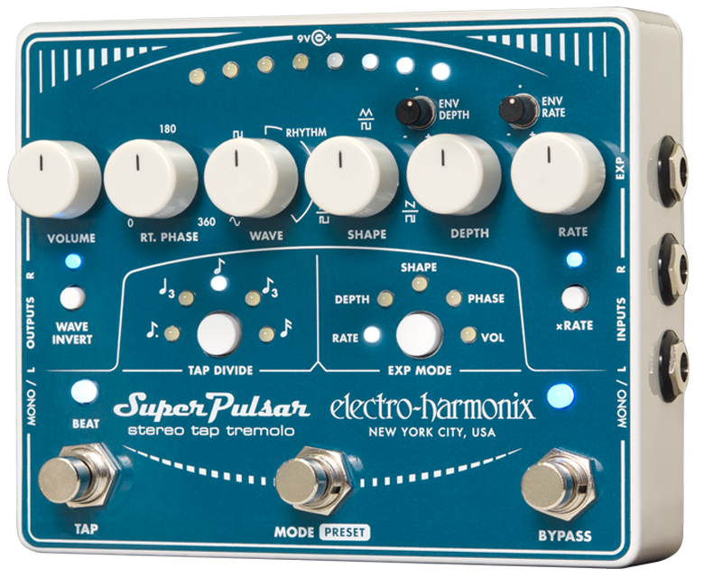 Electro Harmonix Super Pulsar Pedal Efectos Super Pulsar