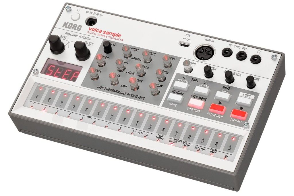 Korg Volca Sample 2 Secuenciador Digital de Muestras Volca Sample New Generation
