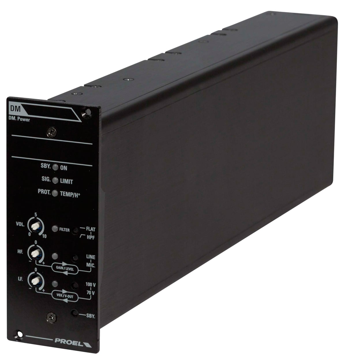 Proel PA DM550. Amplificador Modular de 550W PA DM550