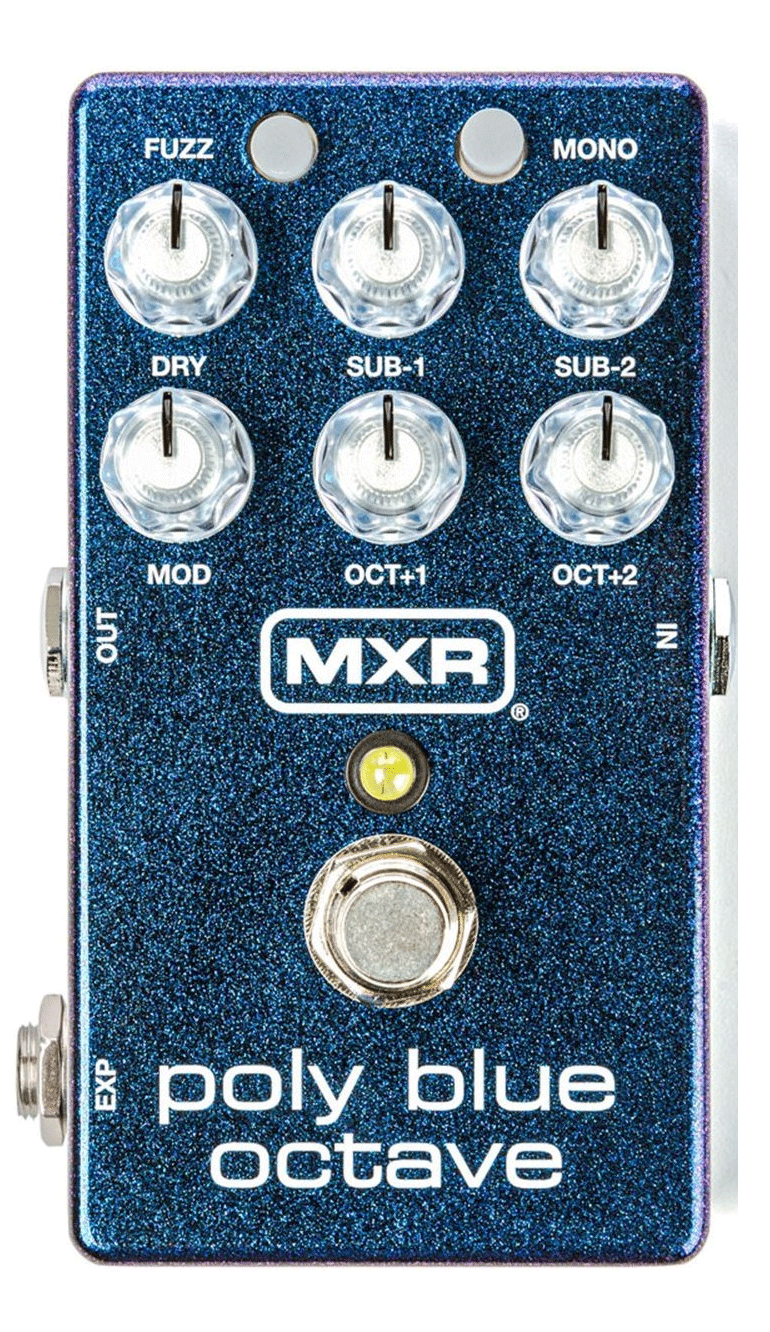 MXR M306 Poly Blue Octave M306 Poly Blue Octave