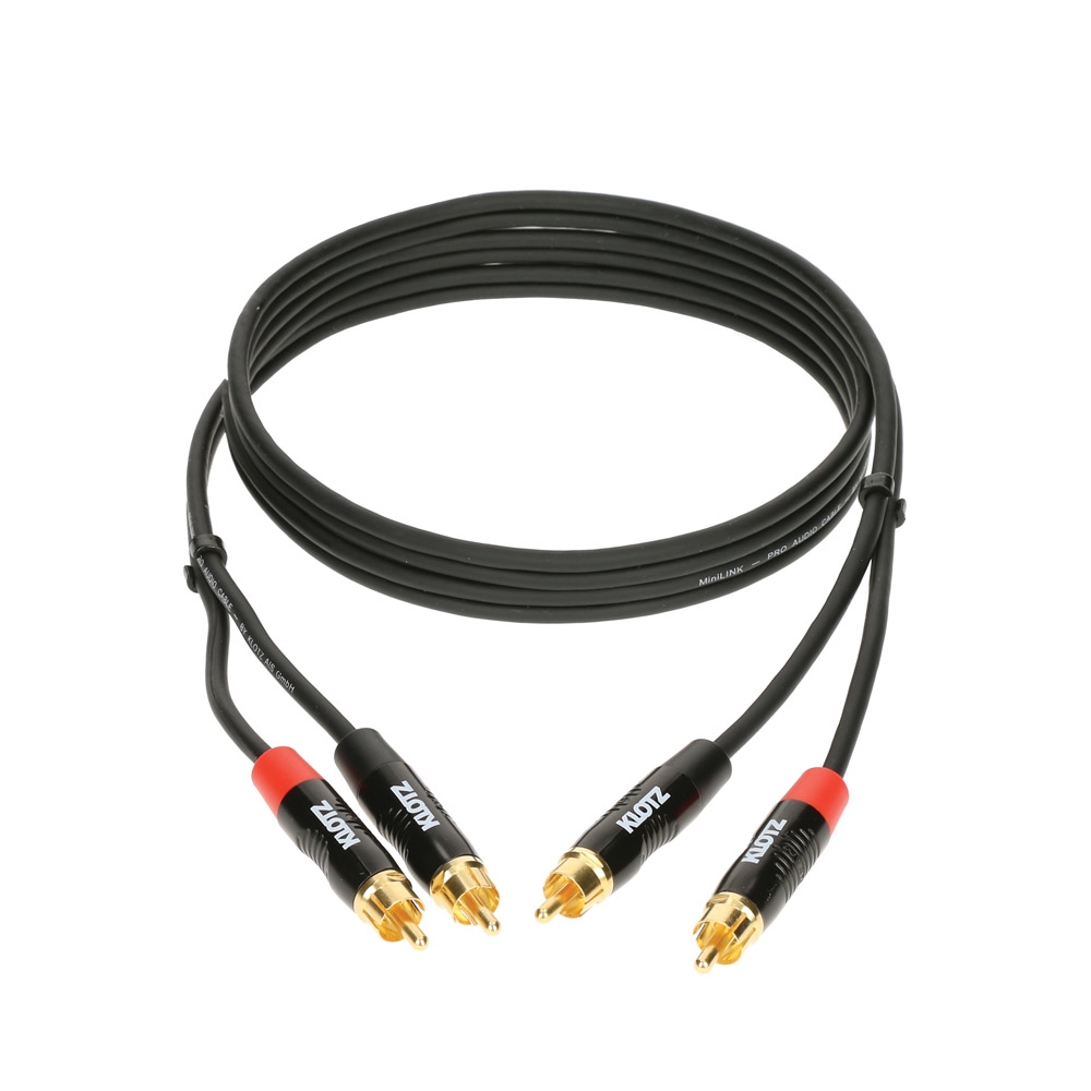 Klotz Cables KT-CC150 Mini Link Pro RCA 1,5m Cable RCA KT-CC150