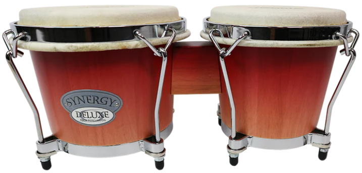Toca Percussion 2150-WF Bongos Synergy Deluxe Serie Wine Fade 2150-WF