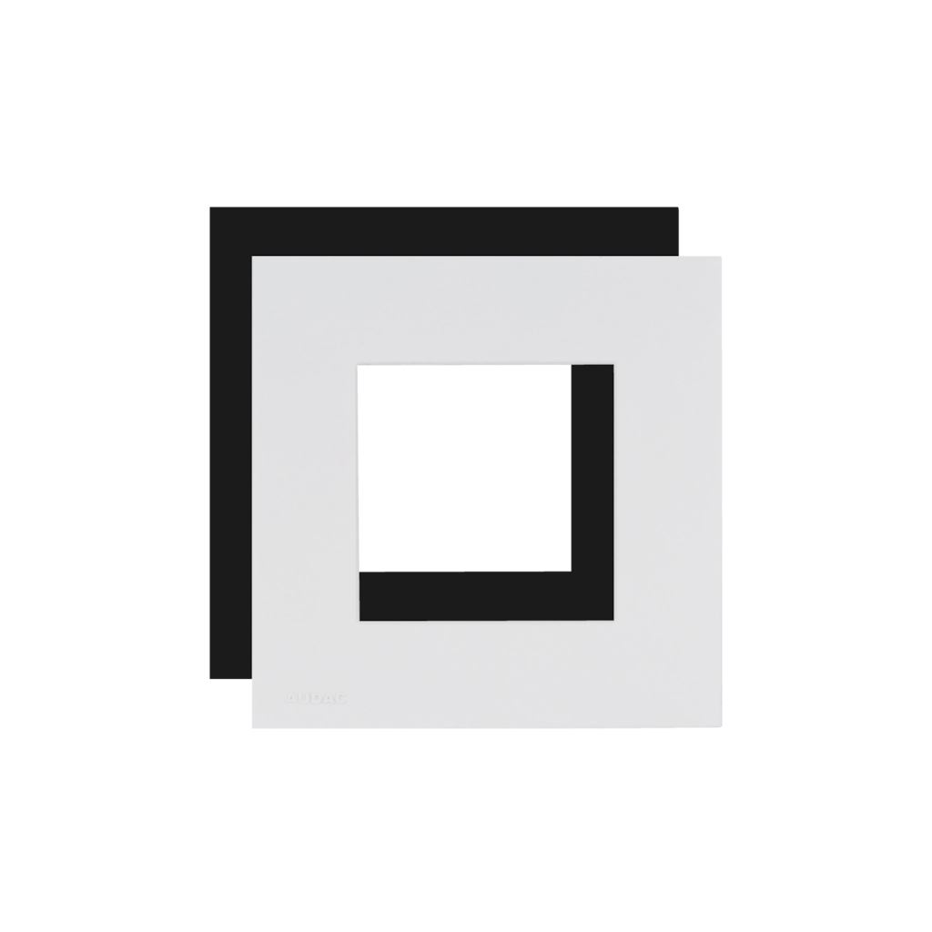 PROCAB CF45SH/B Marco Cubierta Negro 45x45mm PROCAB CF45SH/B