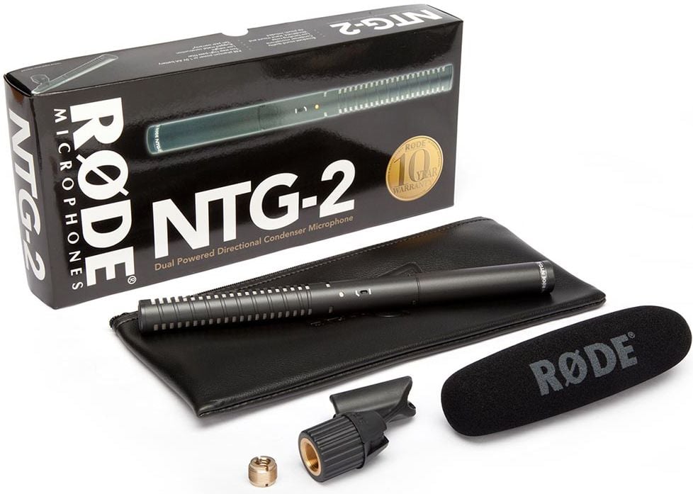 Rode NTG2 Micrófono de condensador direccional NTG 2