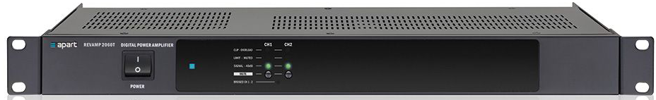 Apart Biamp REVAMP2250 Etapa de potencia digital de 2 canales, 2 x 250W 4 ohms REVAMP2250