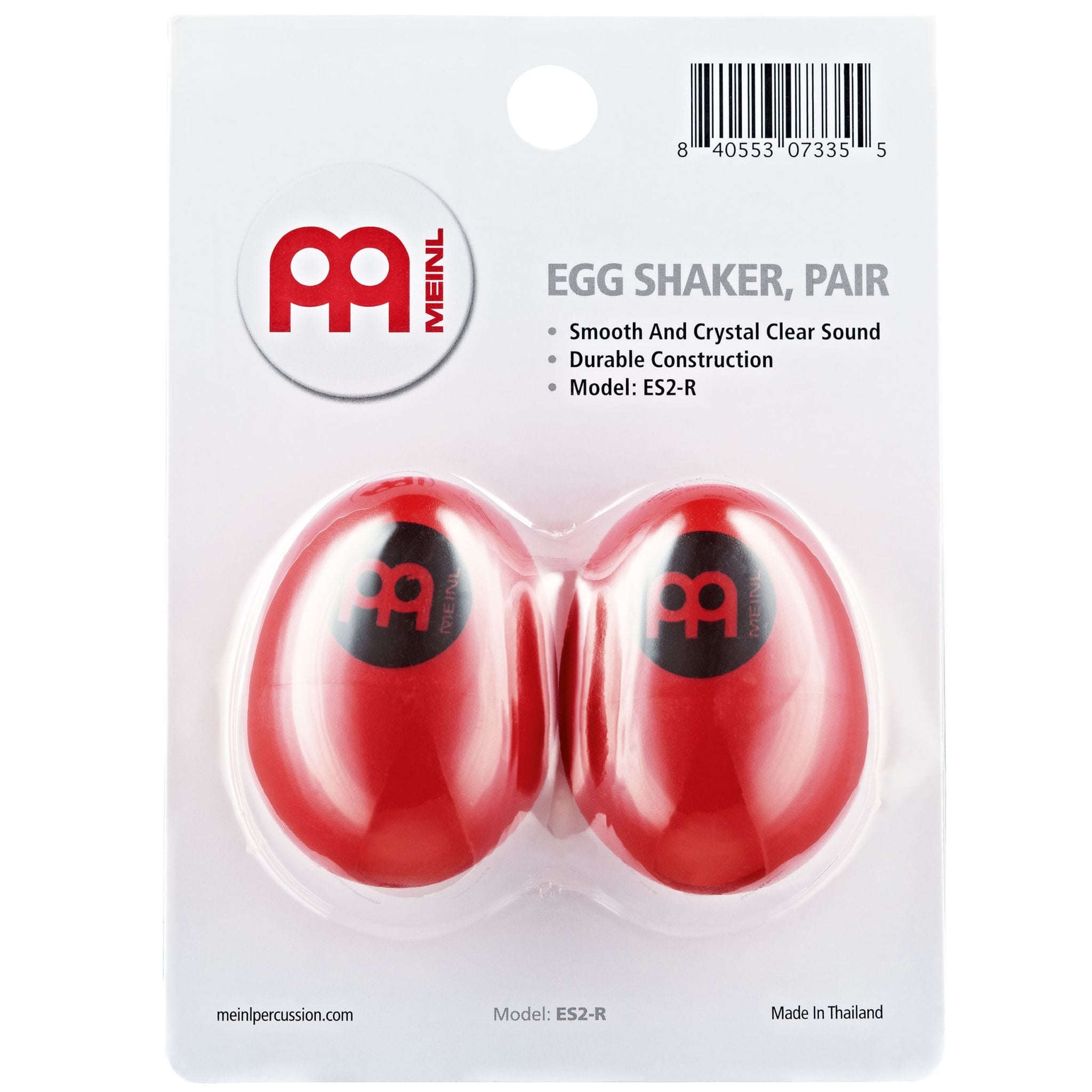 Meinl ES2-R Set de Shakers 2U Rojo ES2-R