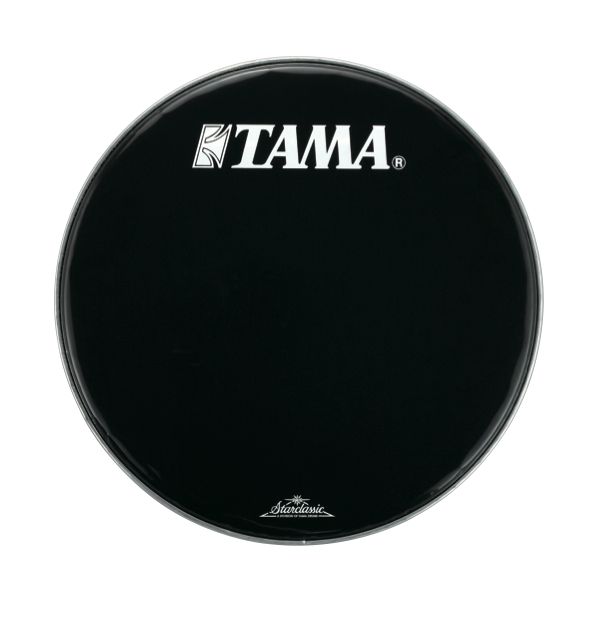 Tama BK24BMTT Parche frontal bombo 24" negro logo Starclassic BK24BMTT