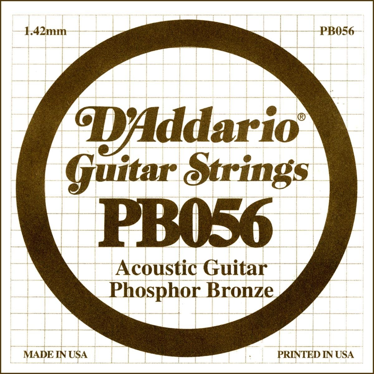 D´addario PB056 Cuerda Suelta para Guitarra Acústica PB056