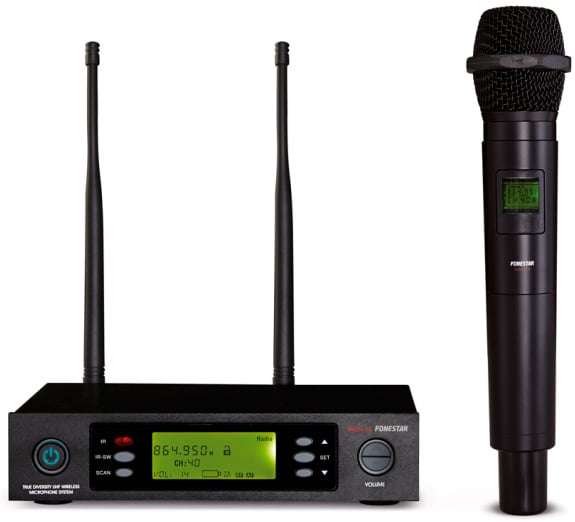 Fonestar MSH-887-512 Micrófono inalámbrico de mano UHF MSH-887-512