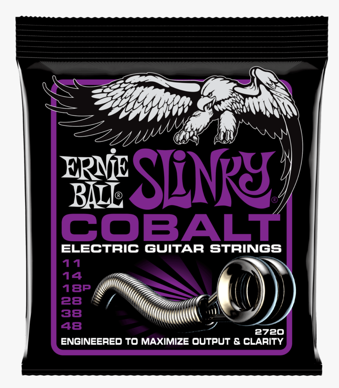 Ernie Ball 2720 S.Cobalt Power Cuerda Para Guitarra Eléctrica 11-48 2720