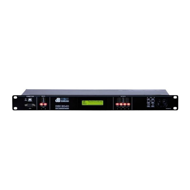 dB Technologies DSX 2040 Procesador de Altavoces DSX 2040