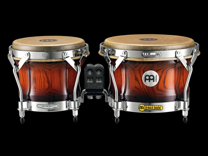 Meinl WB500AMB Set de Bongos 7" + 9" Antique Mahogany Burst WB500AMB