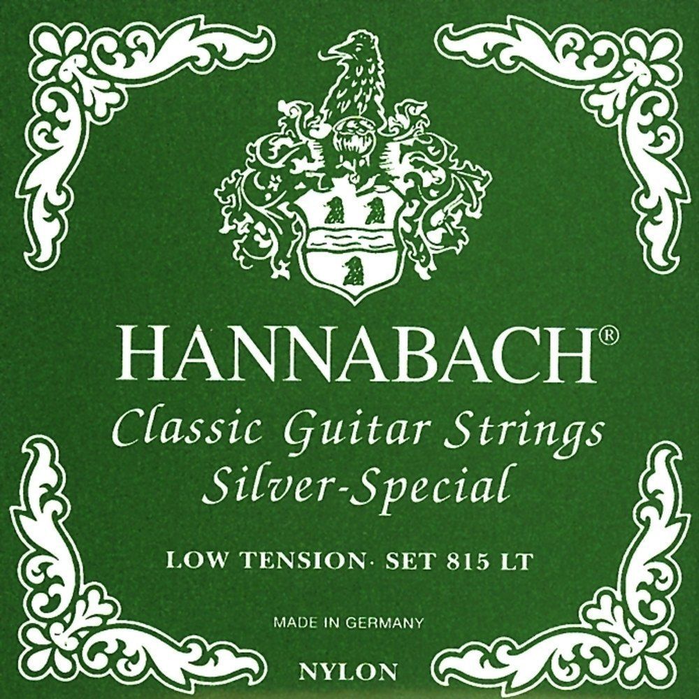 Hannabach 815LT Green Low Tension Cuerdas para guitarra clásica 815LT