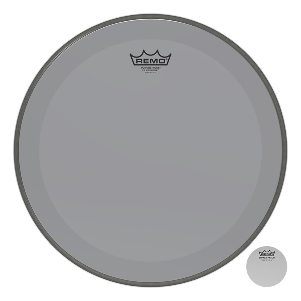 Remo 8128466 Colortone Powerstroke 3 Clear 16 Pulgadas P3-1316-CT-S Parche Bombo 8128466