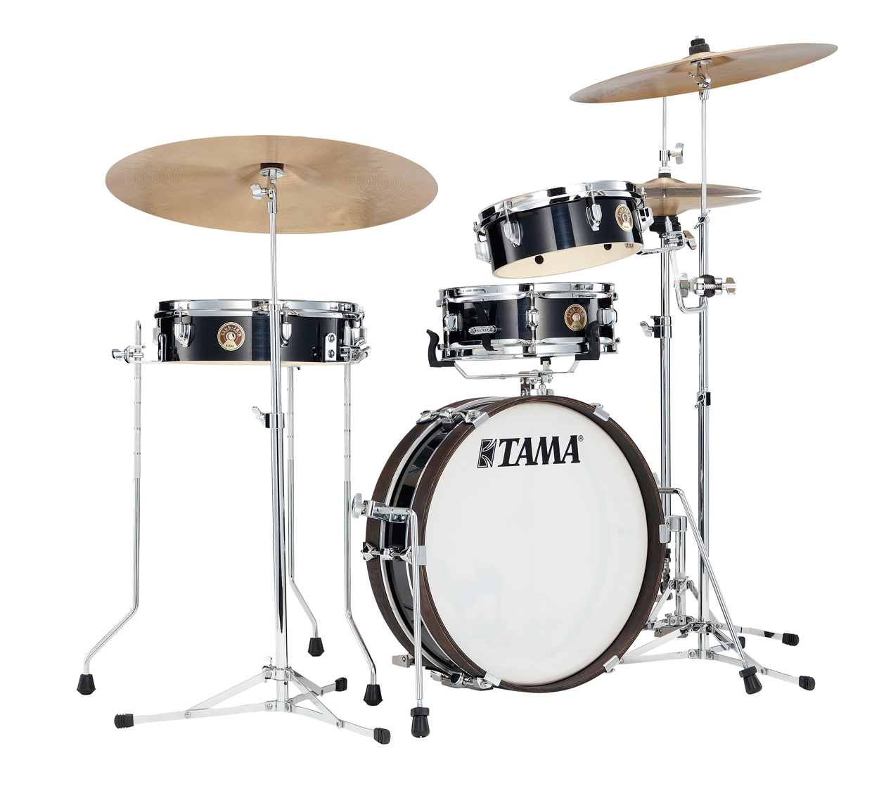 Tama Club Jam Pancake Hairline Black 18 LJK48P-HBK