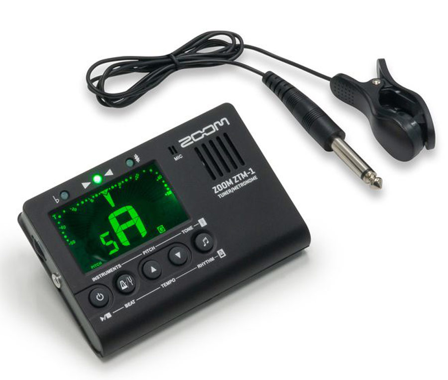 Zoom ZTM-1 Afinador Cromático y Metrónomo ZTM-1