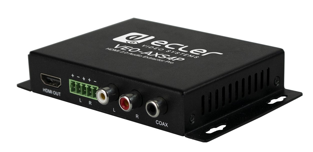 Ecler Extractor de Audio HDMI 2.0 Pro VEO-AXS4P