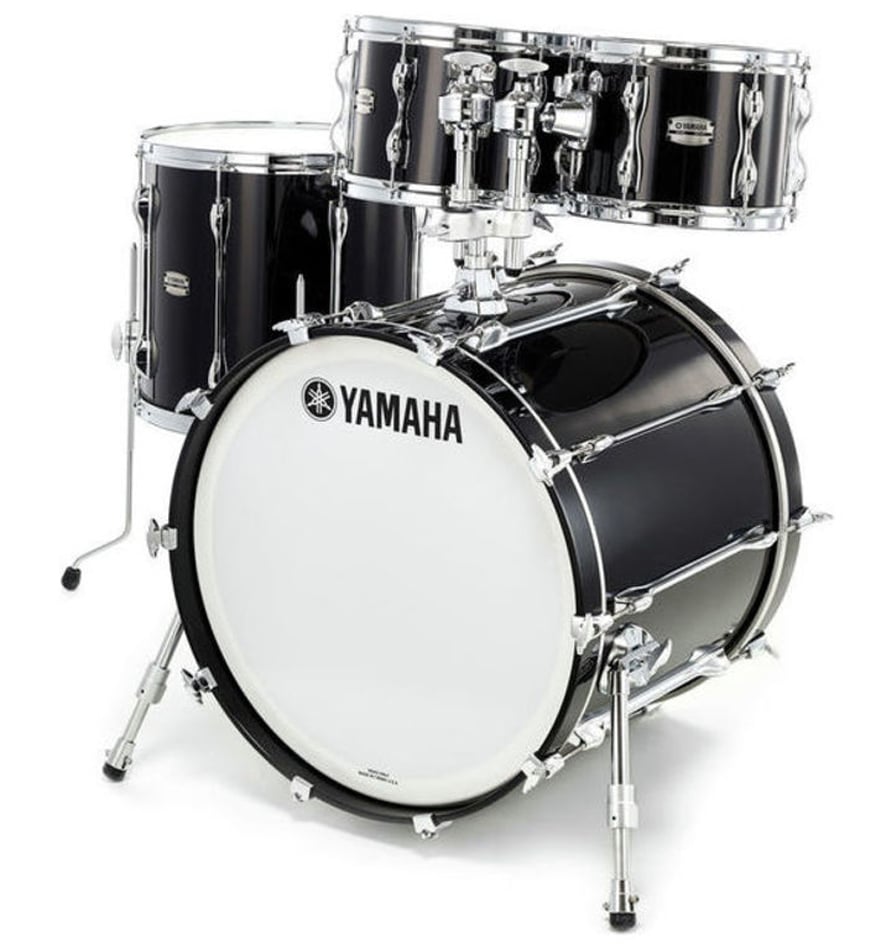 Yamaha Jazz Custom Drum Set Solid Black JRBJAZZSOB