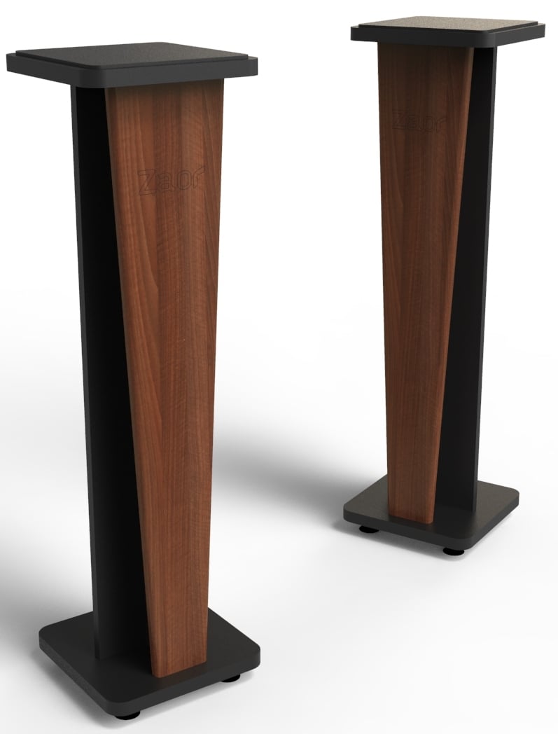 Zaor Stand Croce 42 Walnut/Black Soporte altavoz 2 unidades Stand Croce 42 Walnut/Black Soporte altavoz 2 unid