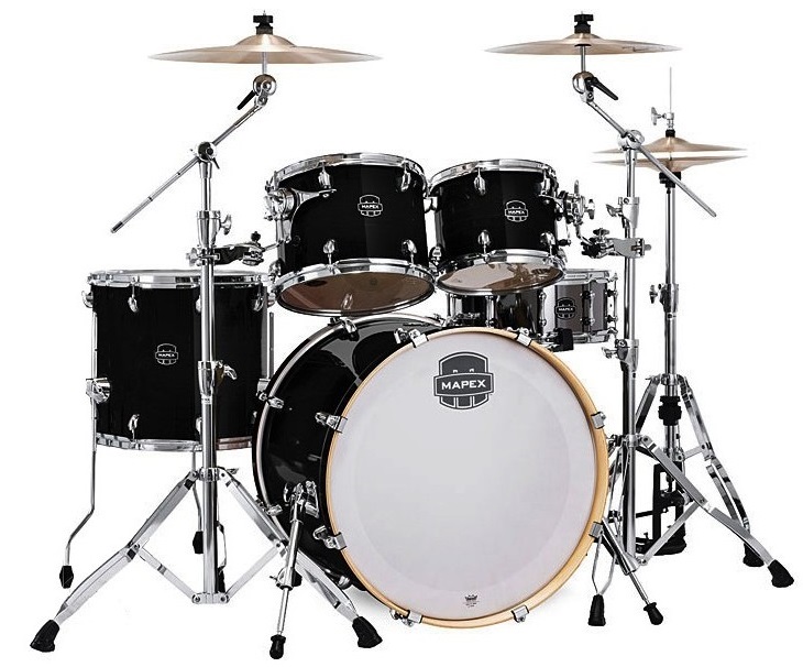 Mapex LTAR529SPB Armory Fusion Piano Black Batería Acústica LTAR529SPB