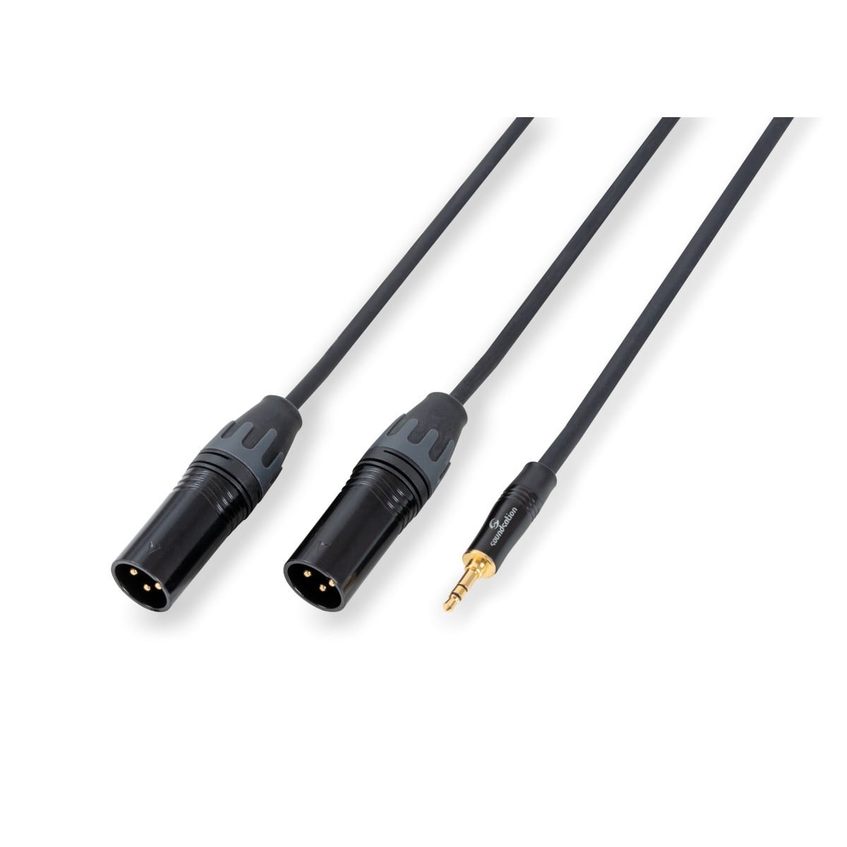 Soundsation Cable adaptador Wiremaster WM-MJ2XLR15 Mini jack estéreo 3.5 - 2 x XL WM-MJ2XLR15